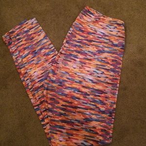 Lularoe watercolor leggings